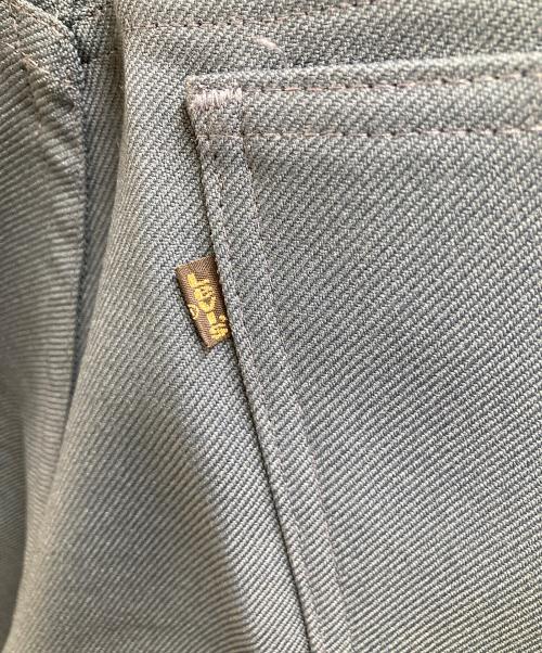 LEVI'S（リーバイス）LEVI'S (リーバイス) フレアスラックス【USA製】 グリーン サイズ:33/30の古着・服飾アイテム