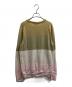 MAISON KITSUNE (メゾンキツネ) 切替ニット ベージュ サイズ:M：6000円