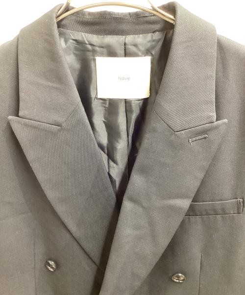 NAVE（ネイブ）NAVE (ネイブ) Wool Polyester Twill Vest / VRNVSM0452 ブラック サイズ:2の古着・服飾アイテム