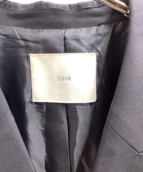 NAVE（ネイブ）NAVE (ネイブ) Wool Polyester Twill Vest / VRNVSM0452 ブラック サイズ:2の古着・服飾アイテム