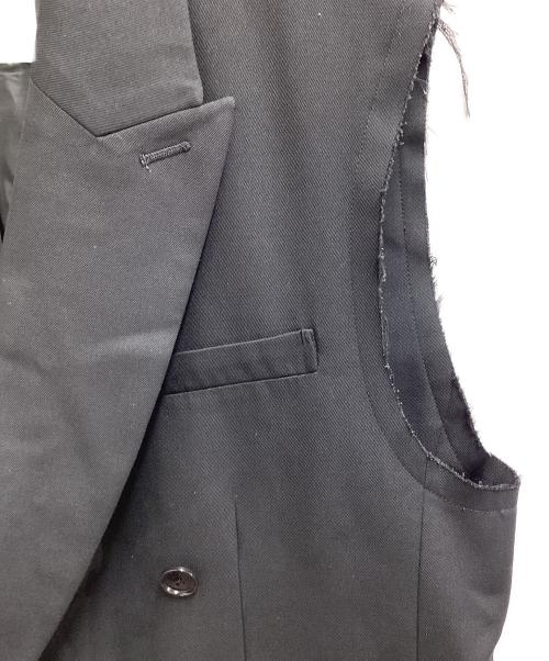 NAVE（ネイブ）NAVE (ネイブ) Wool Polyester Twill Vest / VRNVSM0452 ブラック サイズ:2の古着・服飾アイテム