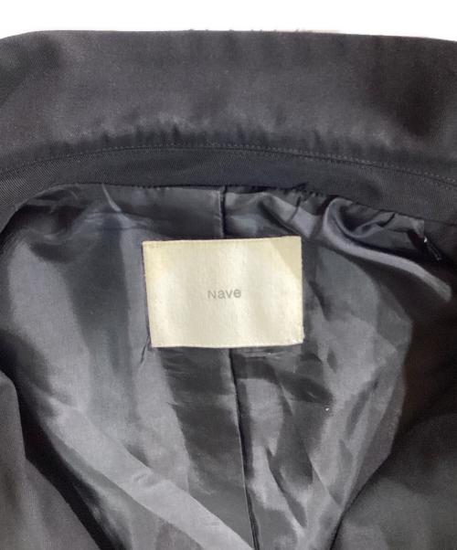 NAVE（ネイブ）NAVE (ネイブ) Wool Polyester Twill Vest / VRNVSM0452 ブラック サイズ:2の古着・服飾アイテム