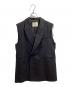 NAVE（ネイブ）の古着「Wool Polyester Twill Vest / VRNVSM0452」｜ブラック