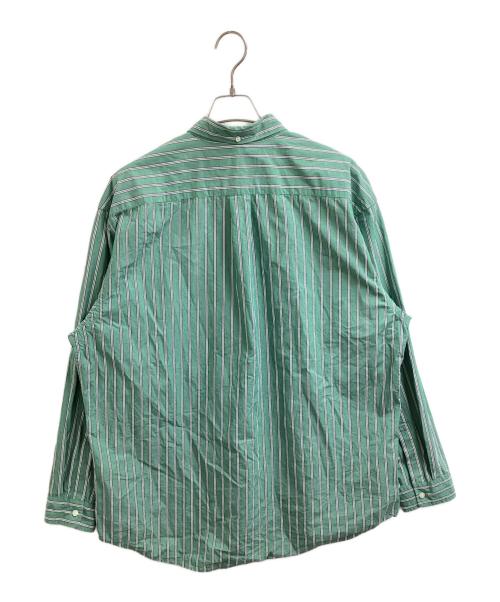 SUPREME（シュプリーム）SUPREME (シュプリーム) Loose Fit Stripe Shirt /ルーズフィットストライプシャツ グリーン サイズ:ＸＬの古着・服飾アイテム