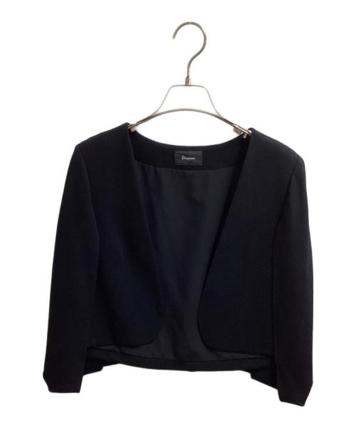 Diagram（ダイアグラム）Diagram (ダイアグラム) イレギュラーボレロ　/　03200 55238 ブラック サイズ:36の古着・服飾アイテム