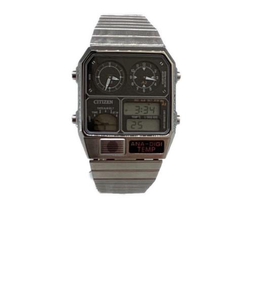 CITIZEN（シチズン）CITIZEN (シチズン) デジタルウォッチ 8989-S116864 ブラックの古着・服飾アイテム