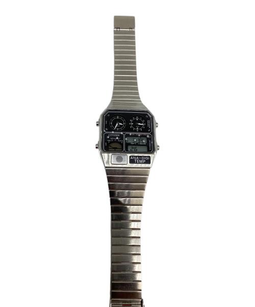 CITIZEN（シチズン）CITIZEN (シチズン) デジタルウォッチ 8989-S116864 ブラックの古着・服飾アイテム