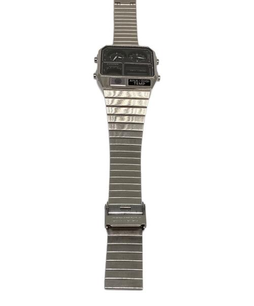 CITIZEN（シチズン）CITIZEN (シチズン) デジタルウォッチ 8989-S116864 ブラックの古着・服飾アイテム