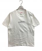 SUPREMEシュプリーム）の古着「Classic Logo Tee　/　 22SS」｜ホワイト