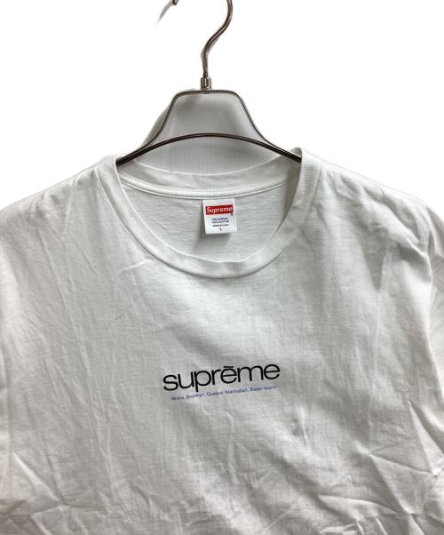 SUPREME（シュプリーム）Supreme (シュプリーム) Classic Logo Tee　/　 22SS ホワイト サイズ:Lの古着・服飾アイテム