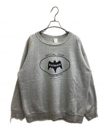 USED（ユーズド）の古着「BATMAN プリントスウェット 」｜グレー