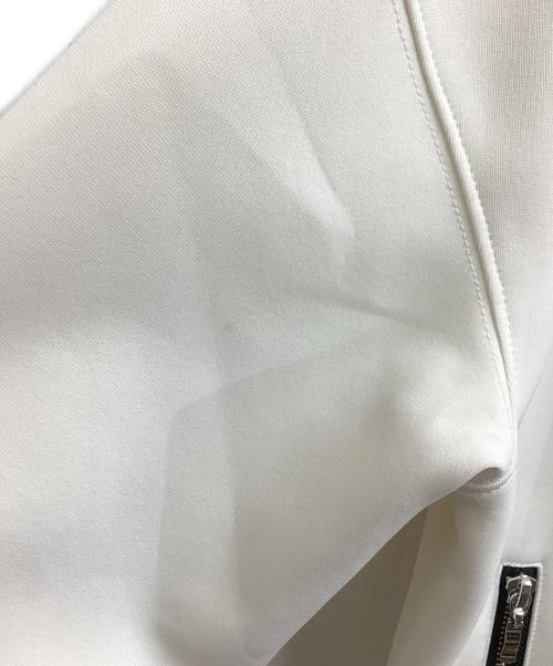 BLENHEIM（ブレンヘイム）BLENHEIM (ブレンヘイム) ボンディングノーカラージャケット / U132-002 アイボリー サイズ:Sの古着・服飾アイテム