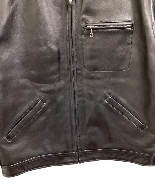 Schott（ショット）Schott (ショット) LEATHER TRACKER JACKET / 782-5950014 ブラック サイズ:Lの古着・服飾アイテム