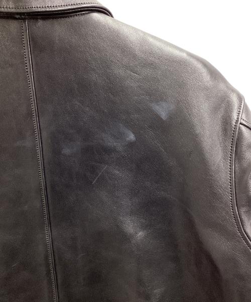 Schott（ショット）Schott (ショット) LEATHER TRACKER JACKET / 782-5950014 ブラック サイズ:Lの古着・服飾アイテム