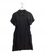 tricot COMME des GARCONSトリココムデギャルソン）の古着「丸襟ワンピース　/　TO-020100」｜ブラック