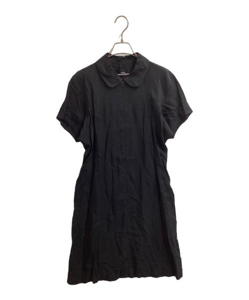 tricot COMME des GARCONS（トリココムデギャルソン）tricot COMME des GARCONS (トリココムデギャルソン) 丸襟ワンピース　/　TO-020100 ブラック サイズ:不明の古着・服飾アイテム