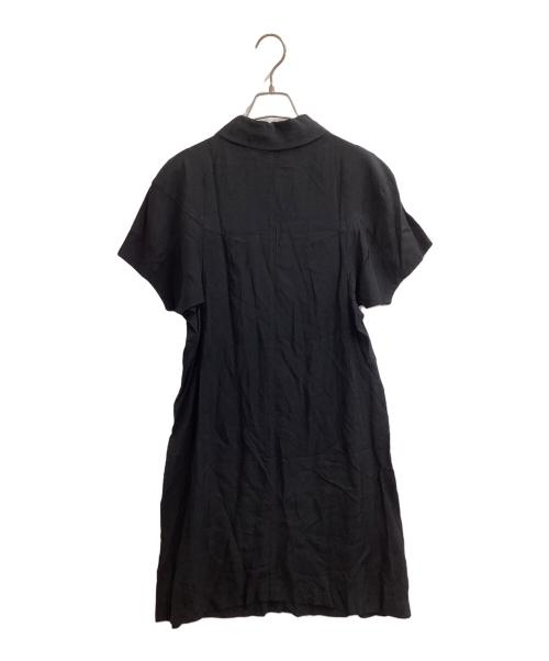 tricot COMME des GARCONS（トリココムデギャルソン）tricot COMME des GARCONS (トリココムデギャルソン) 丸襟ワンピース　/　TO-020100 ブラック サイズ:不明の古着・服飾アイテム
