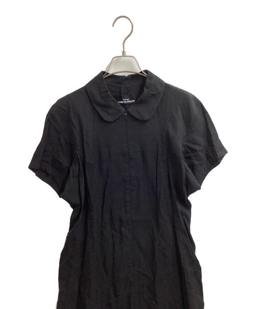 tricot COMME des GARCONS（トリココムデギャルソン）tricot COMME des GARCONS (トリココムデギャルソン) 丸襟ワンピース　/　TO-020100 ブラック サイズ:不明の古着・服飾アイテム