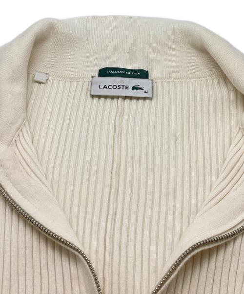 LACOSTE（ラコステ）LACOSTE (ラコステ) ワンピース　/　EF016J アイボリー サイズ:38の古着・服飾アイテム