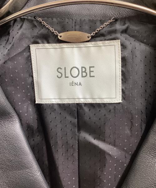 SLOBE IENA（スローブ イエナ）SLOBE IENA (スローブ イエナ) ラムレザー ダブルライダース / 17011912890030 ブラック サイズ:38の古着・服飾アイテム