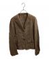 MAX MARA WEEK END LINE（マックスマーラ ウイークエンドライン）の古着「リネン3Bジャケット」｜ブラウン