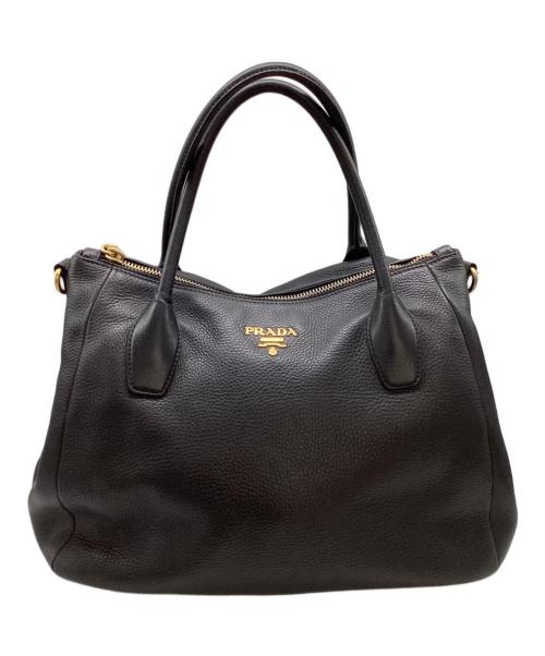 PRADA（プラダ）PRADA (プラダ) ショルダーバッグ ブラックの古着・服飾アイテム