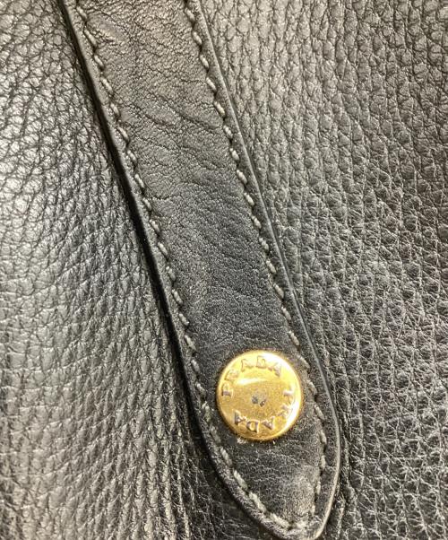 PRADA（プラダ）PRADA (プラダ) ショルダーバッグ ブラックの古着・服飾アイテム