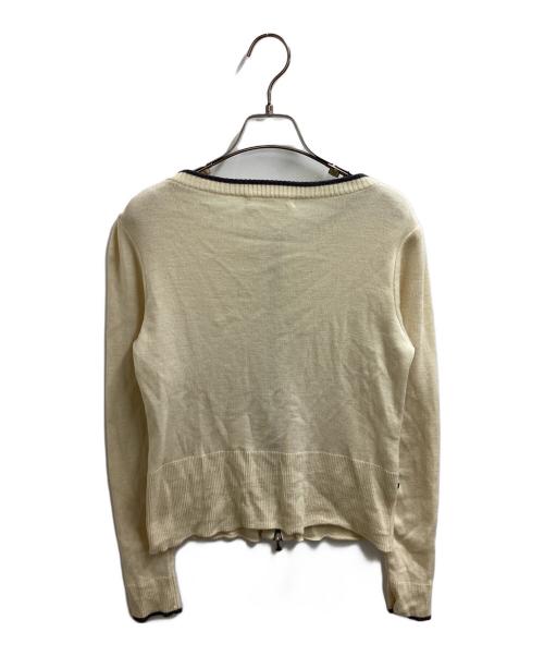 Rene（ルネ）Rene (ルネ) ジップアップカーディガン / 6742250 アイボリー サイズ:36の古着・服飾アイテム