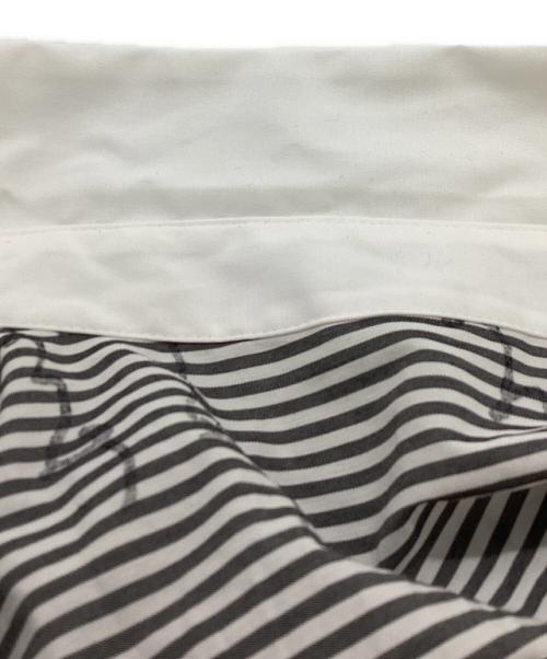 Diagram（ダイアグラム）Diagram (ダイアグラム) フロッキーストライプシャツワンピース グレー サイズ:36の古着・服飾アイテム