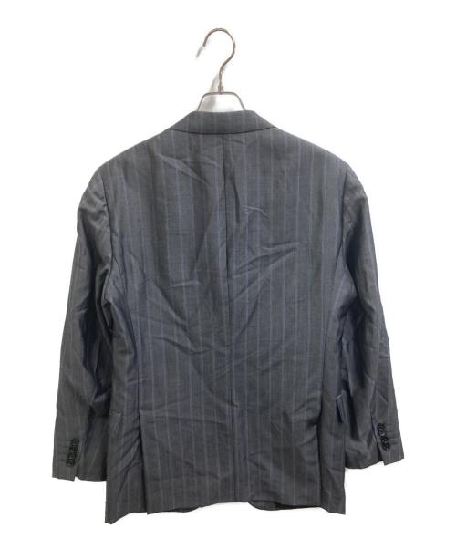 CARUSO（カルーゾ）CARUSO (カルーゾ) ウールモヘヤテーラードジャケット グレー サイズ:50の古着・服飾アイテム