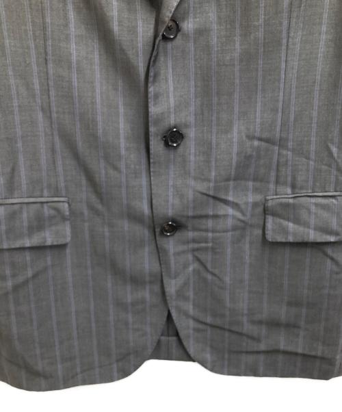 CARUSO（カルーゾ）CARUSO (カルーゾ) ウールモヘヤテーラードジャケット グレー サイズ:50の古着・服飾アイテム