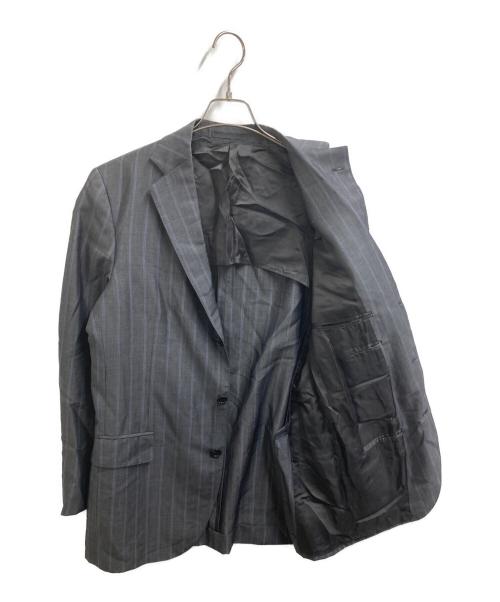 CARUSO（カルーゾ）CARUSO (カルーゾ) ウールモヘヤテーラードジャケット グレー サイズ:50の古着・服飾アイテム