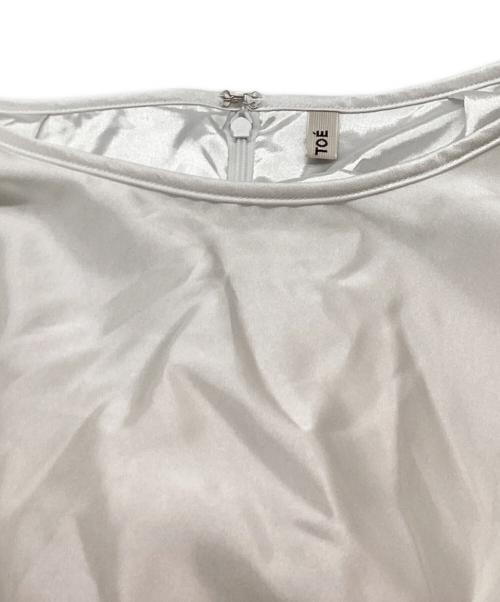 THE TOE（ザ・トゥー）THE TOE (ザ・トゥー) BERCY BALLON SKIRT ホワイト サイズ:Ｓの古着・服飾アイテム