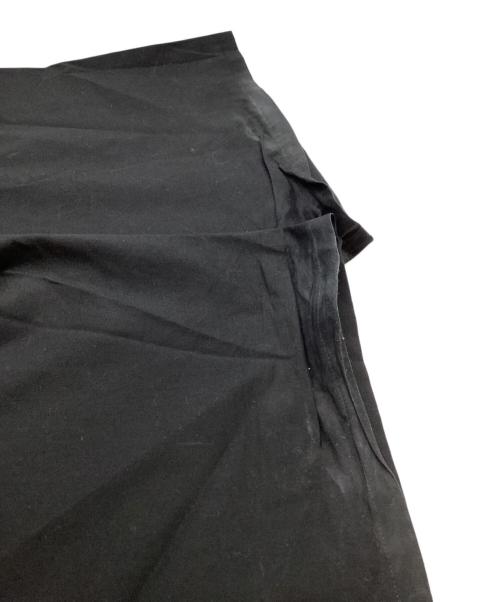 Graphpaper（グラフペーパー）Graphpaper (グラフペーパー) Solotex Twill Wide Chef Pants　/　GM241-40295B ブラック サイズ:0/Sの古着・服飾アイテム