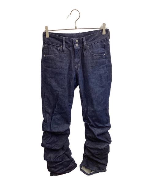 G-STAR RAW（ジースターロゥ）G-STAR RAW (ジースターロゥ) BOOTCUT JEANS/立体裁断ローウエストブーツカットジーンズ インディゴ サイズ:25の古着・服飾アイテム