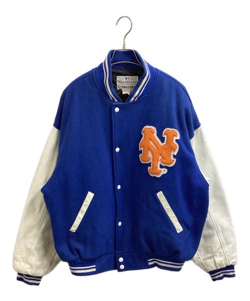 MIRAGE（ミラージュ）MIRAGE (ミラージュ) New York Mets スタジャン ブルー サイズ:Lの古着・服飾アイテム