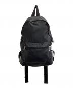 A.P.C.アーペーセー）の古着「ナイロン×レザー バックパック」｜ブラック