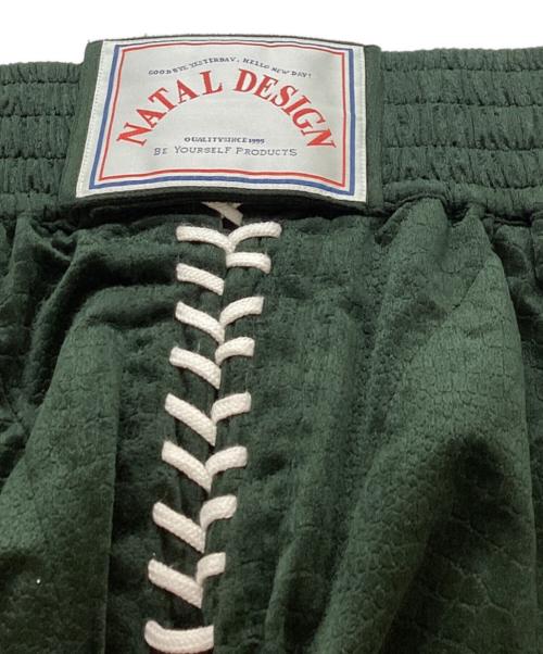 NATAL DESIGN（ネイタルデザイン）NATAL DESIGN (ネイタルデザイン) ROB SHORTS グリーン サイズ:Mの古着・服飾アイテム