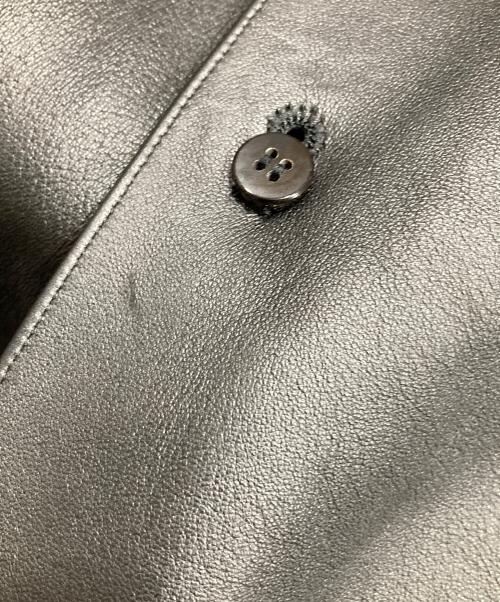 Cale（カル）Cale (カル) LAMB LEATHER SHIRT JACKET ブラック サイズ:4の古着・服飾アイテム