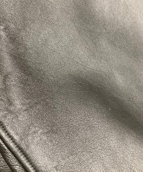 Cale（カル）Cale (カル) LAMB LEATHER SHIRT JACKET ブラック サイズ:4の古着・服飾アイテム