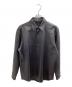 Cale（カル）の古着「LAMB LEATHER SHIRT JACKET」｜ブラック