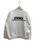 CDG (シーディージー) OVERSIZED SWEATSHIRT / SZ-T055 / AD2023 ホワイト サイズ:M：13000円