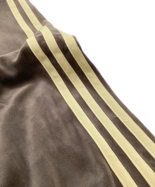 adidas（アディダス）adidas (アディダス) ファイヤーバード トラックトップ ベロア ブラウン サイズ:Lの古着・服飾アイテム