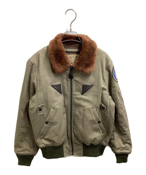 AVIREX（アヴィレックス）AVIREX (アヴィレックス) TYPE B-15A CUSTOM フライトジャケット オリーブ サイズ:38の古着・服飾アイテム