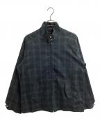 MR GOODMANミスターグッドマン）の古着「COOLMAX SUCKER JACKET / クールマックス シアサッカー ジャケット」｜グリーン