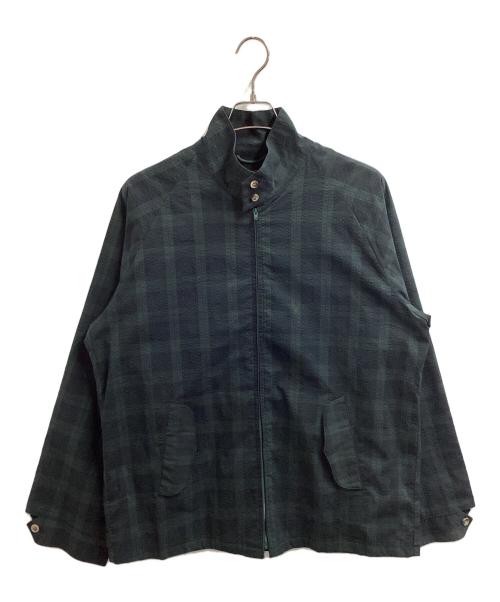 MR GOODMAN（ミスターグッドマン）MR GOODMAN　 (ミスターグッドマン) COOLMAX SUCKER JACKET / クールマックス シアサッカー ジャケット グリーン サイズ:XLの古着・服飾アイテム