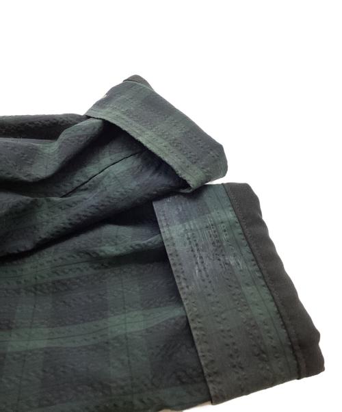 MR GOODMAN（ミスターグッドマン）MR GOODMAN　 (ミスターグッドマン) COOLMAX SUCKER JACKET / クールマックス シアサッカー ジャケット グリーン サイズ:XLの古着・服飾アイテム