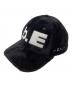 b.Eautiful（ビービューティフル）の古着「b.E Hat / ベロアキャップ」｜ブラック