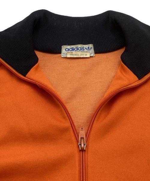 adidas（アディダス）adidas (アディダス) トラックジャケット　/　ADS-4F　/　デサント社製 80s オレンジ サイズ:4の古着・服飾アイテム
