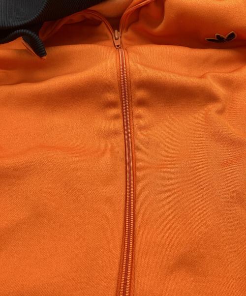 adidas（アディダス）adidas (アディダス) トラックジャケット　/　ADS-4F　/　デサント社製 80s オレンジ サイズ:4の古着・服飾アイテム